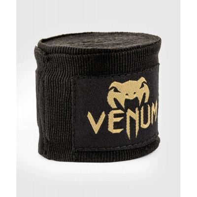 Бинти Venum Kontact Boxing Handwraps Black/Gold (02083) фото 3