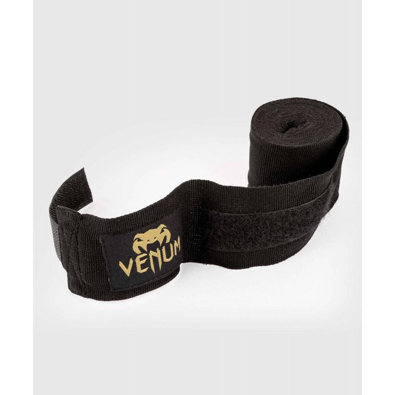 Бинти Venum Kontact Boxing Handwraps Black/Gold (02083) фото 2