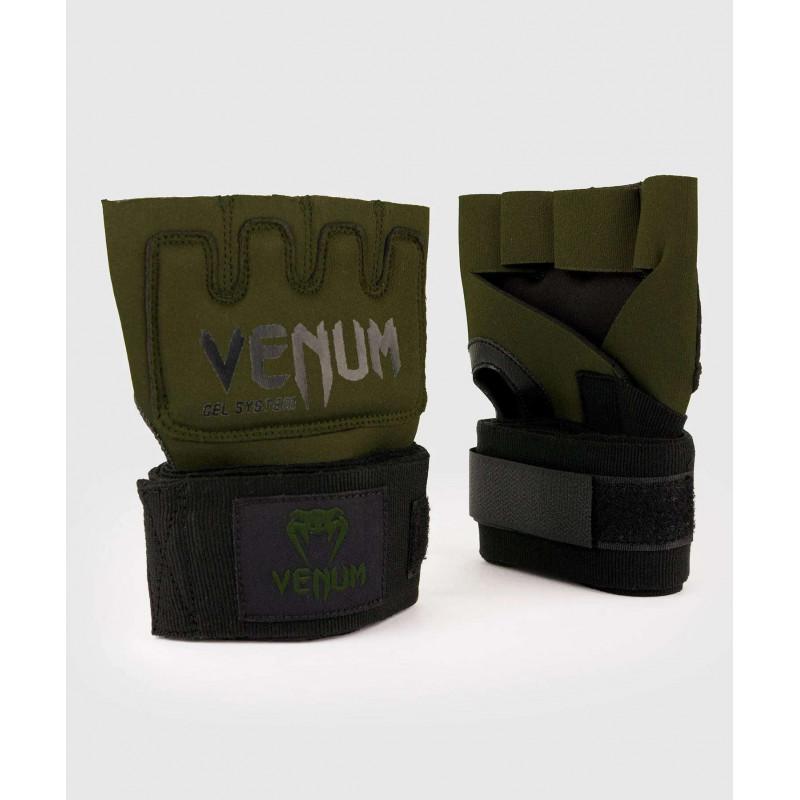 Бинты Venum Kontact Gel Glove Wraps Khaki/Black (02058) фото 1