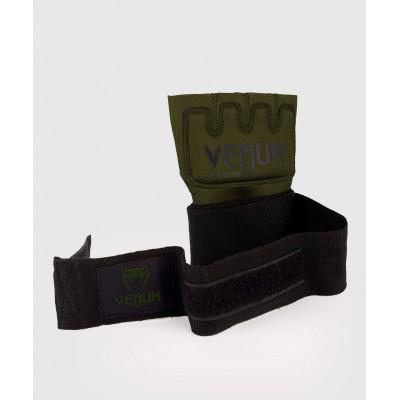 Бинты Venum Kontact Gel Glove Wraps Khaki/Black (02058) фото 2