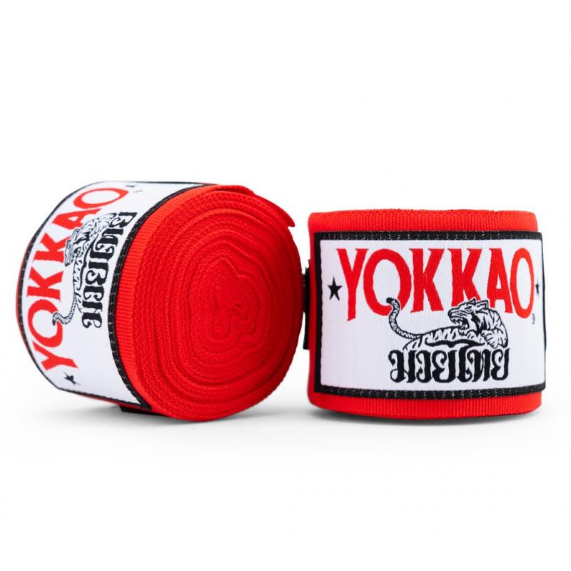 Бинты YOKKAO Premium handwraps red (02245) фото 1
