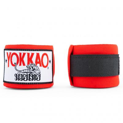 Бинты YOKKAO Premium handwraps red (02245) фото 2