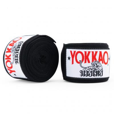 Бинты YOKKAO Premium handwraps black (02244) фото 1