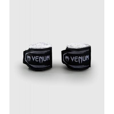 Бинты Venum Bats Night Handwraps Black/White (02984) фото 2