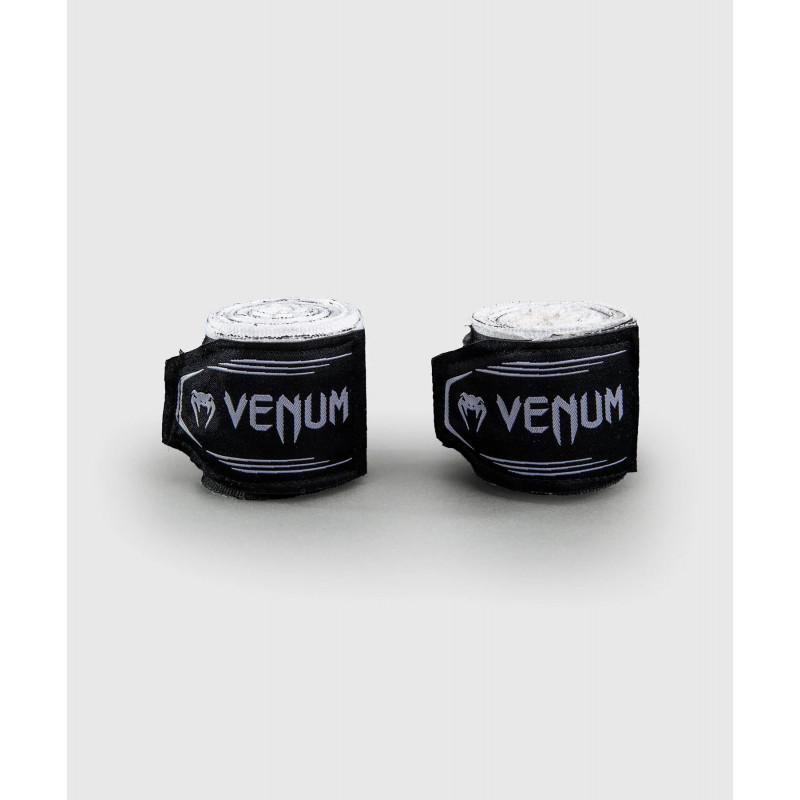Бинты Venum Bats Night Handwraps Black/White (02984) фото 2