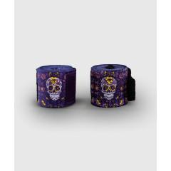 Бинты Venum Santa Muerte Handwraps Dark Purple