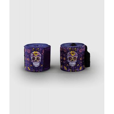 Бинты Venum Santa Muerte Handwraps Dark Purple (02983) фото 1