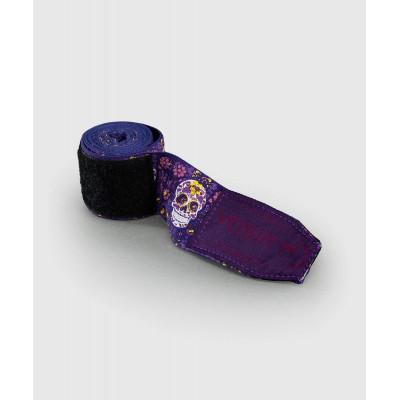 Бинты Venum Santa Muerte Handwraps Dark Purple (02983) фото 3