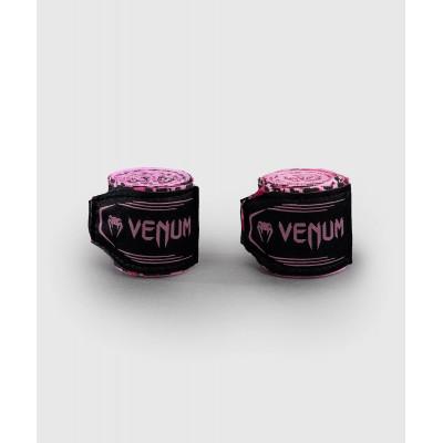 Бинты  Venum Skull Handwraps Candy Pink Purple (02985) фото 2