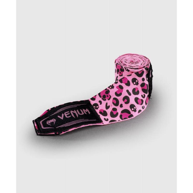Бинты  Venum Skull Handwraps Candy Pink Purple (02985) фото 3