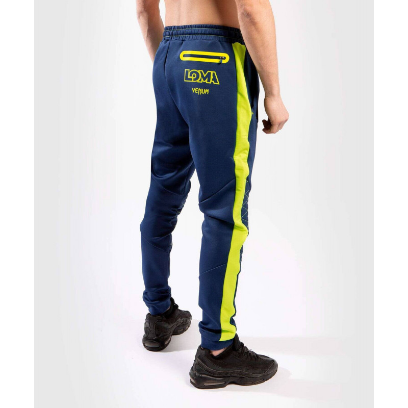 Спортивные штаны Venum Origins Joggers Blue/Yellow (02022) фото 4