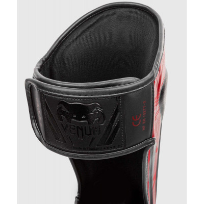 Защита ног Venum Elite Shin Guards Red Camo (01998) фото 4