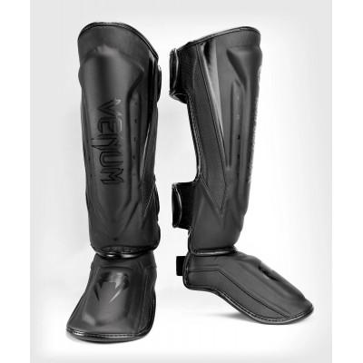 Защита голени стопы Elite Evo Venum Black/Black (02970) фото 2