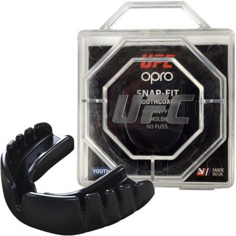 Капа OPRO Snap-Fit UFC Hologram Black (01600) фото 1