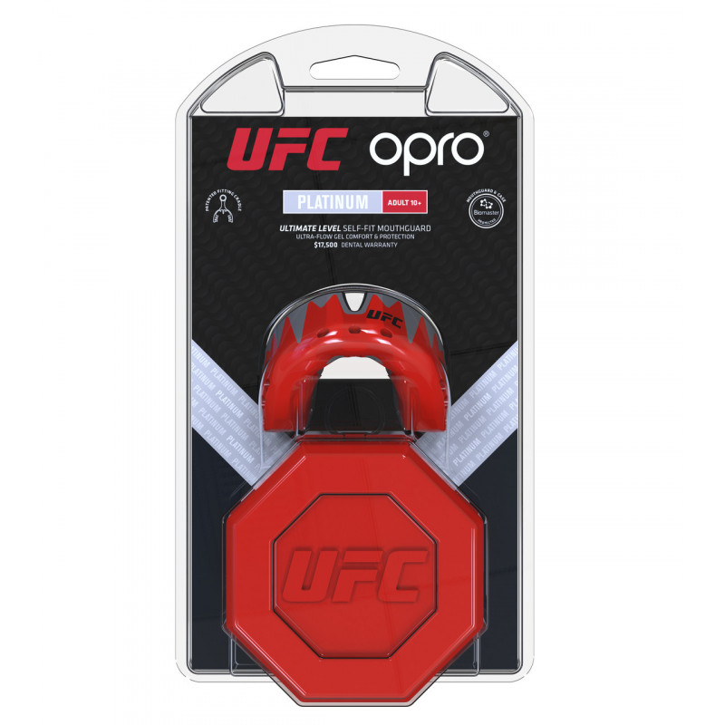 Капа OPRO Platinum UFC Hologram Red Metal/Black (01614) фото 7