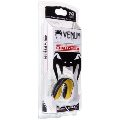 Капа Venum Challenger Mouthguard Black/Yellow (01700) фото 5