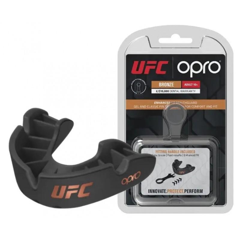 Капа OPRO Bronze UFC Hologram Black (01604) фото 1