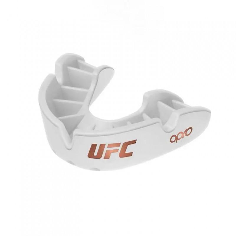 Капа OPRO Junior Bronze UFC Hologram White (01624) фото 2
