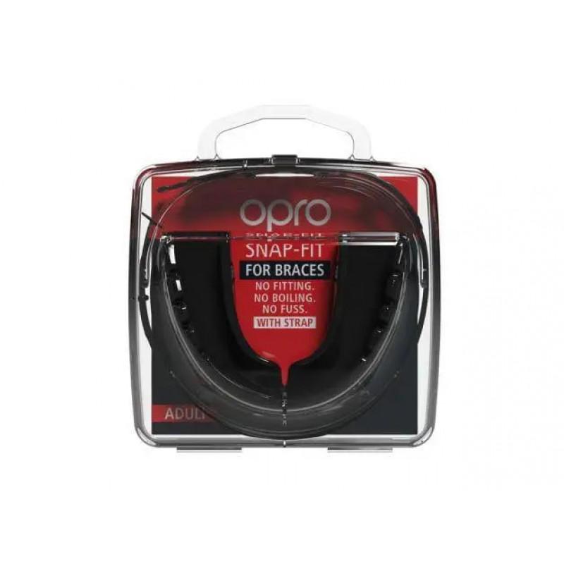 Капа OPRO Snap-Fit Braces на брекеты Black (02410) фото 3