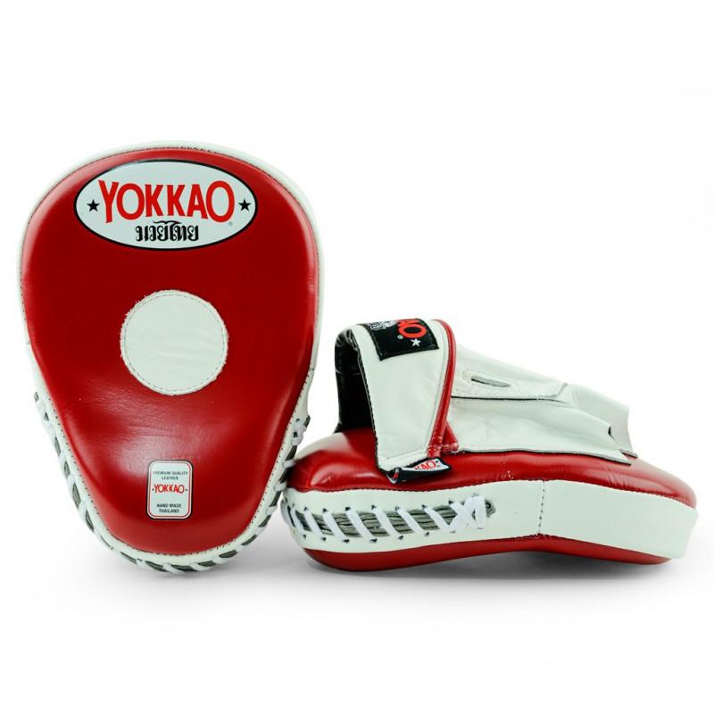 Лапы YOKKAO Focus mitts OPEN biking red (02234) фото 2