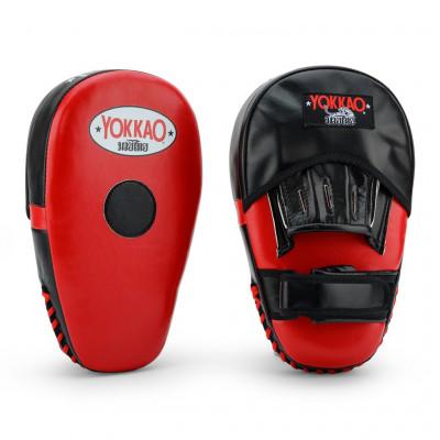 Лапы YOKKAO Focus mitts LONG red/black (02237) фото 1