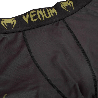 Леггинсы Venum Signature Spats Black/Khaki (01742) фото 5