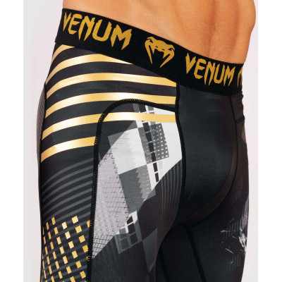 Компрессионные штаны Venum Skull Tights Black (01958) фото 7