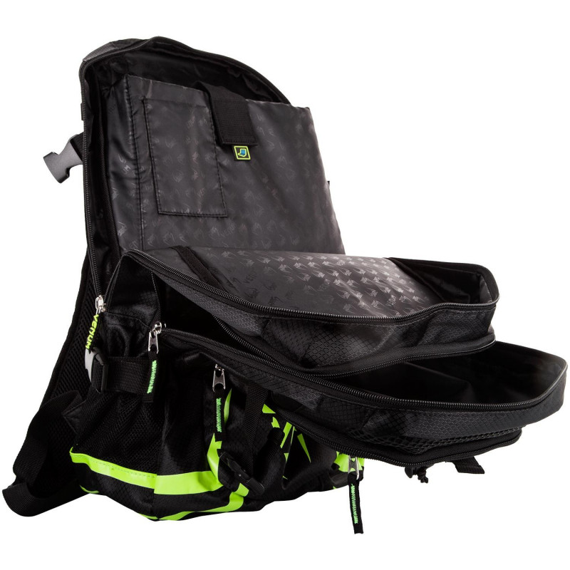 Рюкзак Venum Challenger Pro Backpack Black/Neo/ Yellow (01701) фото 9