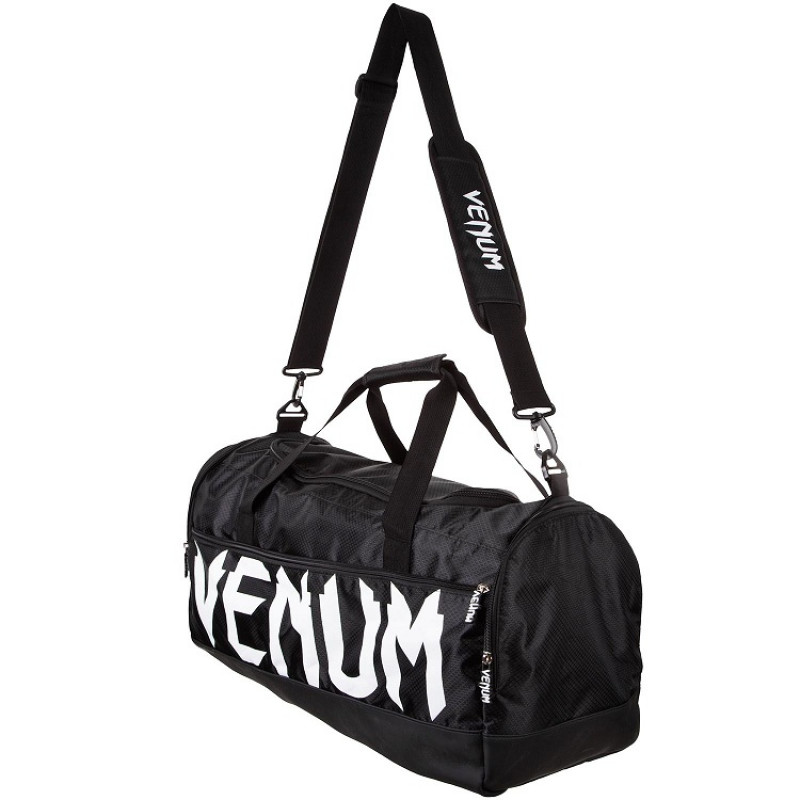 Сумка Venum Sparring Sport Bag Black White (01174) фото 3