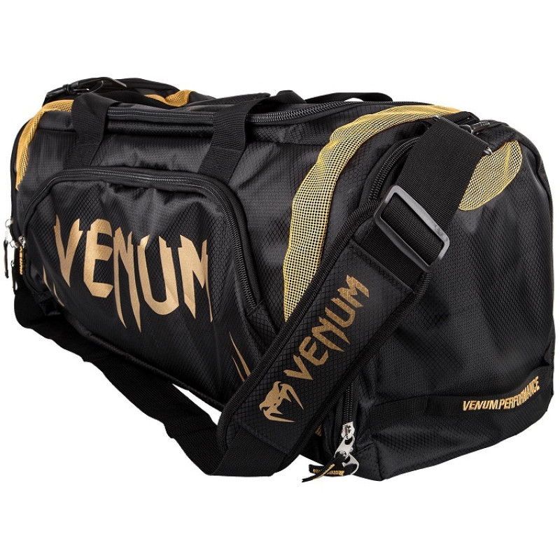 Сумка Venum Trainer Lite Sport Bag Black/Gold (01372) фото 1