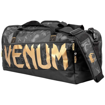 Спортивная Сумка Venum Sparring Sport Bag Темный камуфляж/Золото (01869) фото 1