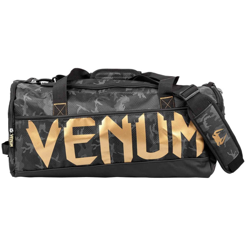 Спортивная Сумка Venum Sparring Sport Bag Темный камуфляж/Золото (01869) фото 2