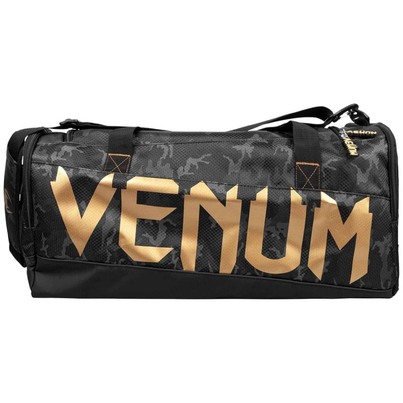 Спортивная Сумка Venum Sparring Sport Bag Темный камуфляж/Золото (01869) фото 3