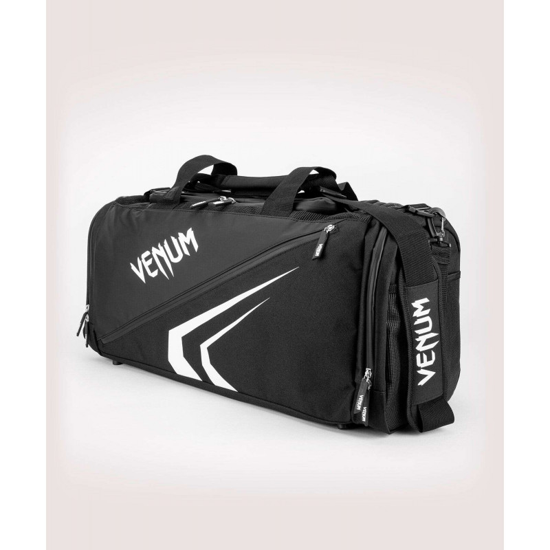Спортивная сумка Venum Trainer Lite Evo Sports Black/White (01982) фото 1