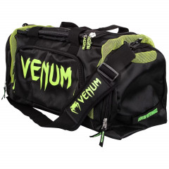 Спортивная Сумка Venum Trainer Lite Sports Bag Черная/Нео желтый