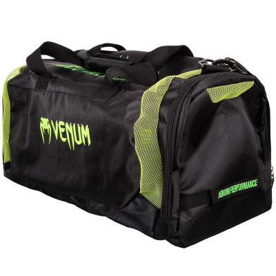 Спортивная Сумка Venum Trainer Lite Sports Bag Черная/Нео желтый (01868) фото 3