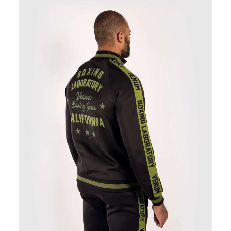 Олимпийка Venum Boxing Lab Track Jacket Black/Green (02100) фото 4