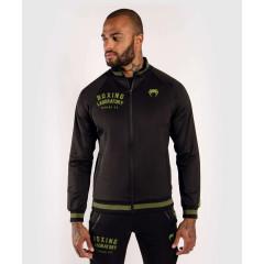 Олимпийка Venum Boxing Lab Track Jacket Black/Green