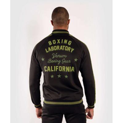 Олимпийка Venum Boxing Lab Track Jacket Black/Green (02100) фото 2