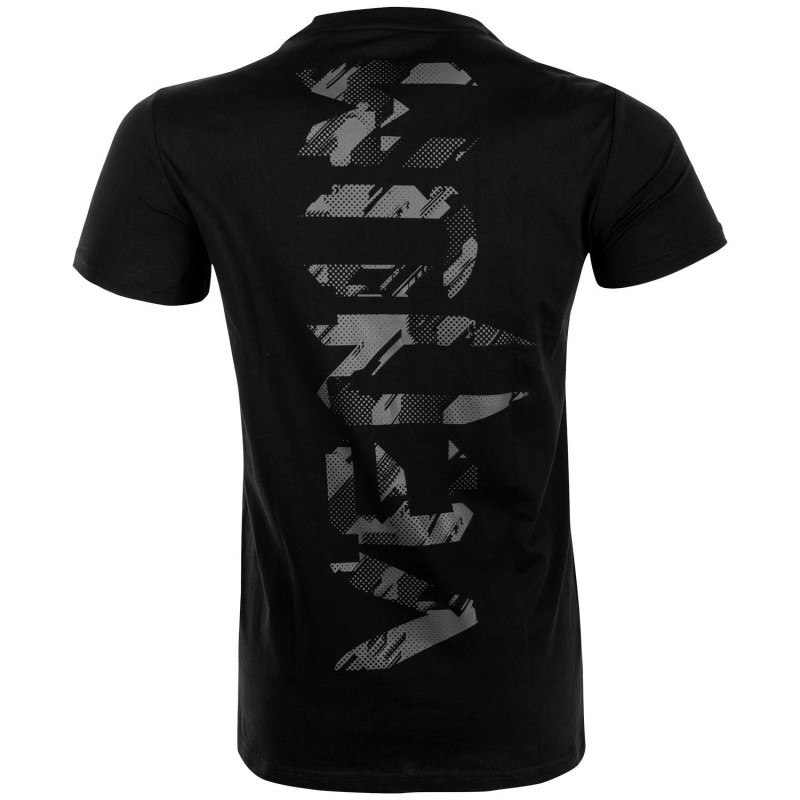 Футболка Venum Tecmo Giant T-shirt  Black/Grey (01747) фото 2
