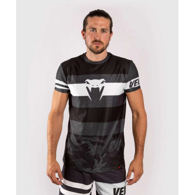 Футболка Venum Bandit Dry Tech T-shirt Black/Grey (01965) фото 1