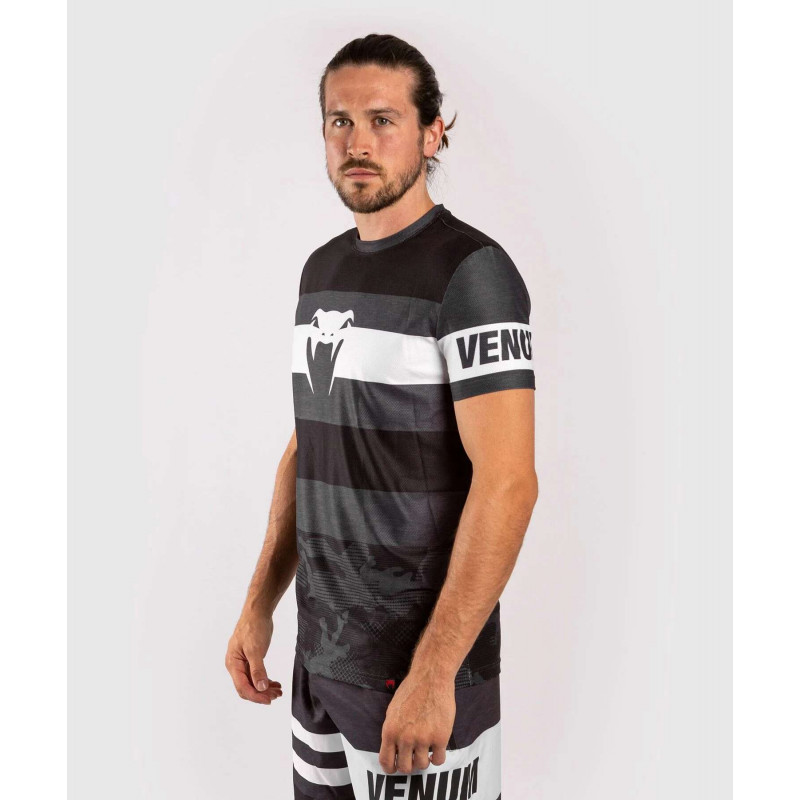 Футболка Venum Bandit Dry Tech T-shirt Black/Grey (01965) фото 3
