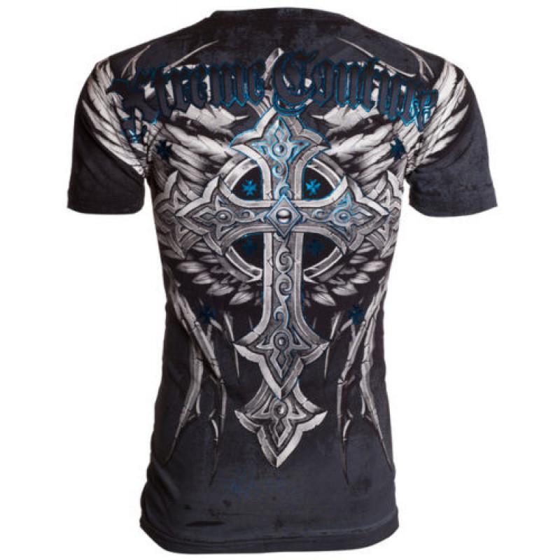 Футболка XTREME COUTURE by AFFLICTION PANTHER Cross Wings (01394) фото 2