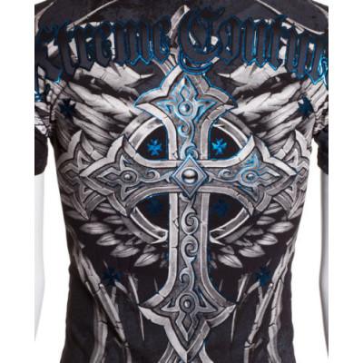 Футболка XTREME COUTURE by AFFLICTION PANTHER Cross Wings (01394) фото 4