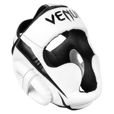 Шлем Venum Elite Headgear White/Black Taille (01708) фото 1