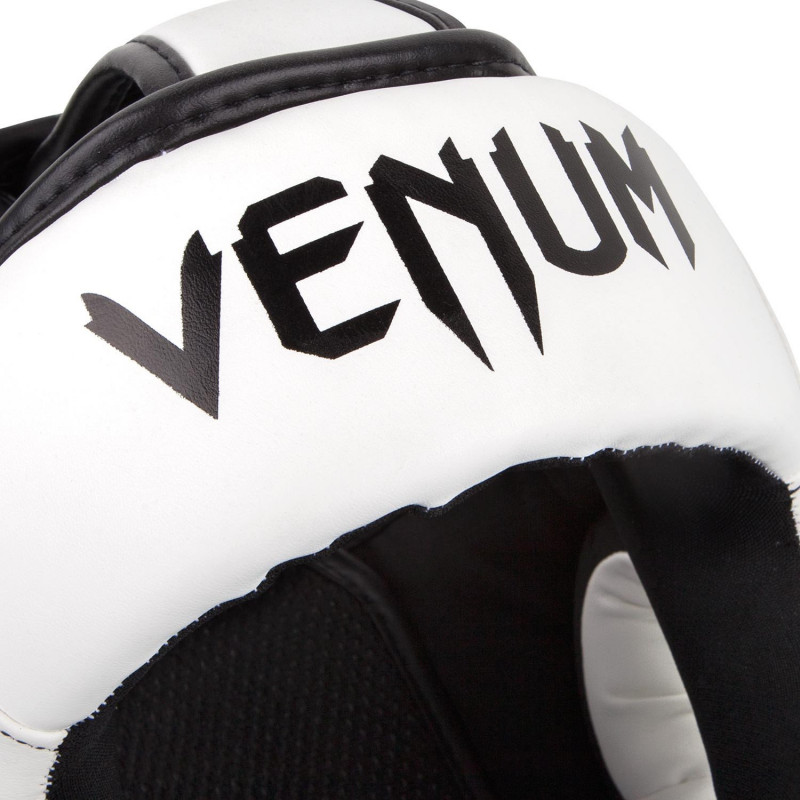 Шлем Venum Elite Headgear White/Black Taille (01708) фото 5