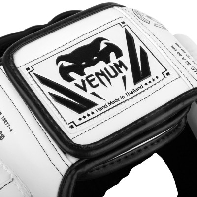 Шлем Venum Elite Headgear White/Black Taille (01708) фото 3