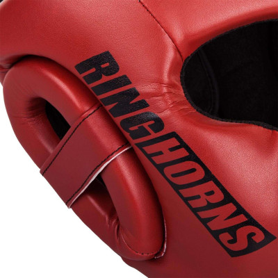 Боксерский Шлем Ringhorns Charger Headgear Красный (01876) фото 6