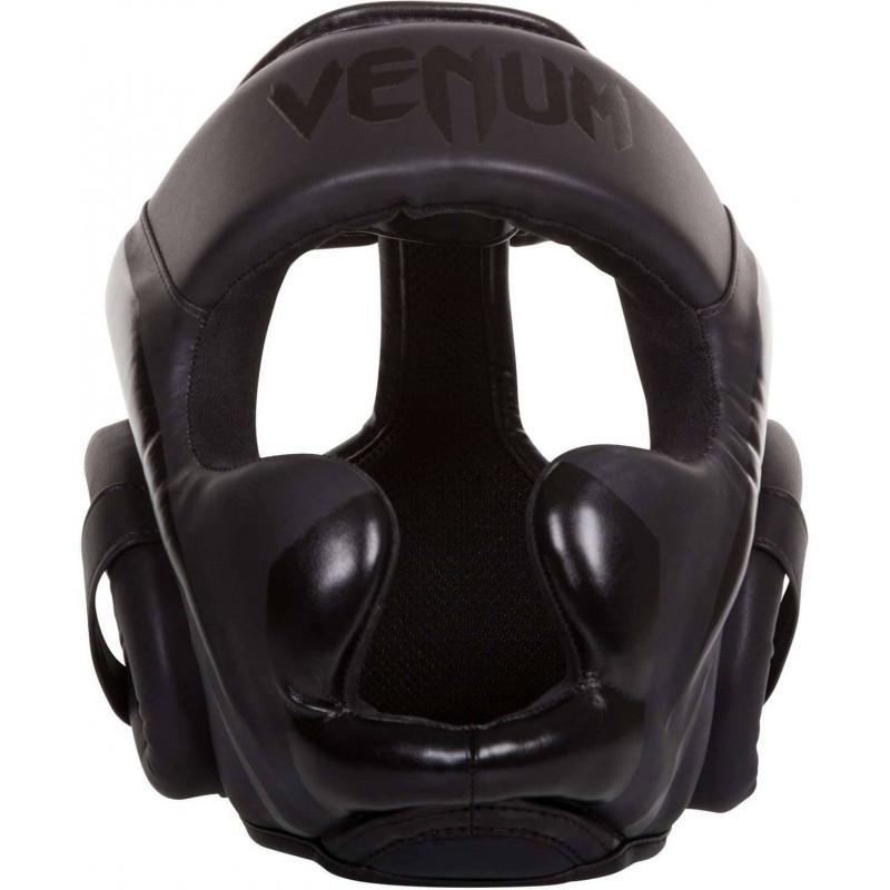 Шлем для единоборств Venum Elite Headgear Black (02161) фото 3