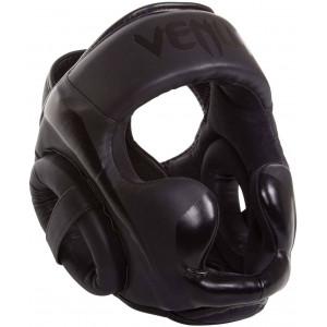 Шлем для единоборств Venum Elite Headgear Black
